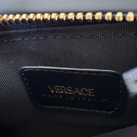 Versace Black Quilted Women's Bag - Picture 6 of 6